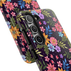 iPhone & Samsung Tough Phone Case  — Floral, Colorful, Garden Protective Phone Cover #8590327742647
