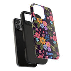 iPhone & Samsung Tough Phone Case  — Floral, Colorful, Garden Protective Phone Cover #8590327742647