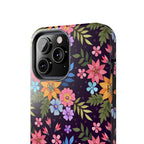 iPhone & Samsung Tough Phone Case  — Floral, Colorful, Garden Protective Phone Cover #8590327742647