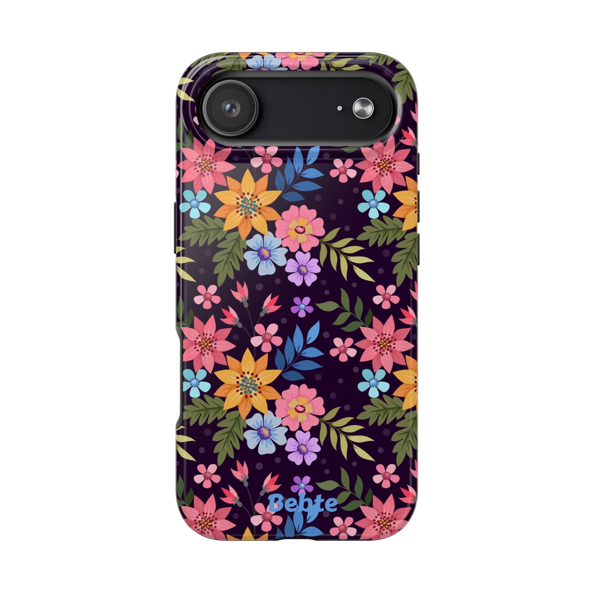 iPhone & Samsung Tough Phone Case  — Floral, Colorful, Garden Protective Phone Cover #8590327742647