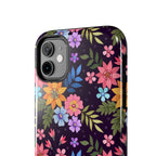 iPhone & Samsung Tough Phone Case  — Floral, Colorful, Garden Protective Phone Cover #8590327742647