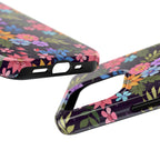iPhone & Samsung Tough Phone Case  — Floral, Colorful, Garden Protective Phone Cover #8590327742647