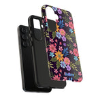 iPhone & Samsung Tough Phone Case  — Floral, Colorful, Garden Protective Phone Cover #8590327742647