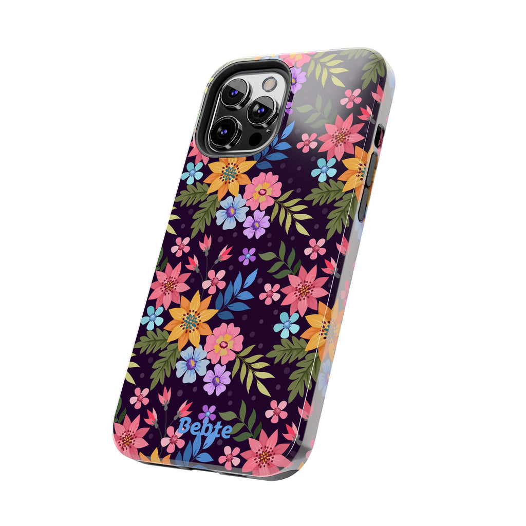 iPhone & Samsung Tough Phone Case  — Floral, Colorful, Garden Protective Phone Cover #8590327742647