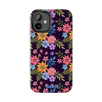 iPhone & Samsung Tough Phone Case  — Floral, Colorful, Garden Protective Phone Cover #8590327742647