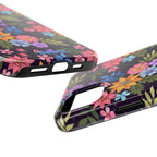 iPhone & Samsung Tough Phone Case  — Floral, Colorful, Garden Protective Phone Cover #8590327742647