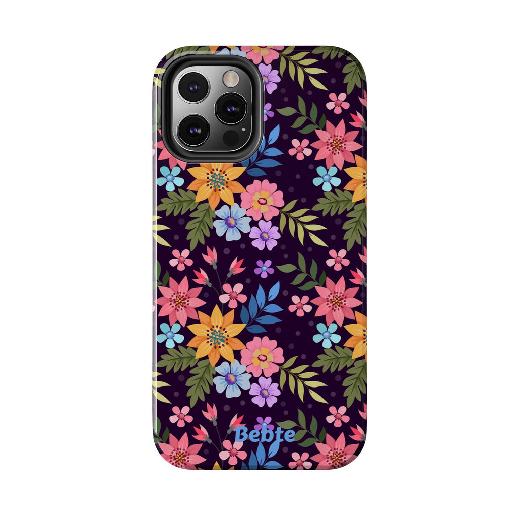 iPhone & Samsung Tough Phone Case  — Floral, Colorful, Garden Protective Phone Cover #8590327742647