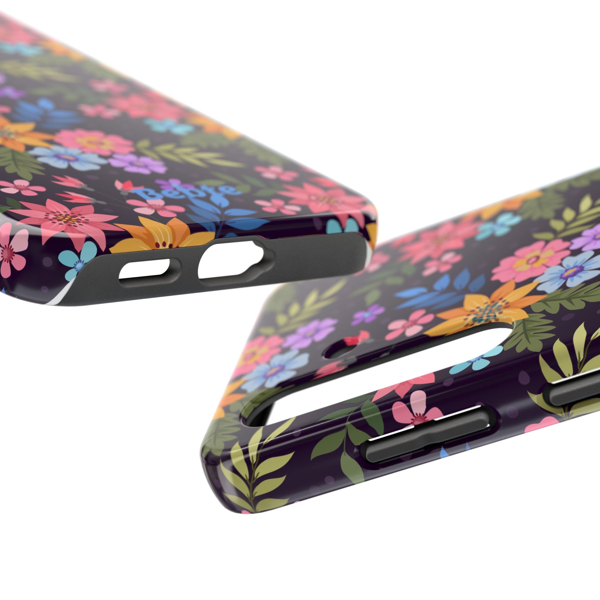 iPhone & Samsung Tough Phone Case  — Floral, Colorful, Garden Protective Phone Cover #8590327742647