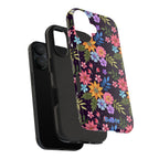 iPhone & Samsung Tough Phone Case  — Floral, Colorful, Garden Protective Phone Cover #8590327742647