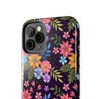 iPhone & Samsung Tough Phone Case  — Floral, Colorful, Garden Protective Phone Cover #8590327742647