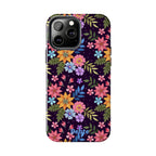 iPhone & Samsung Tough Phone Case  — Floral, Colorful, Garden Protective Phone Cover #8590327742647