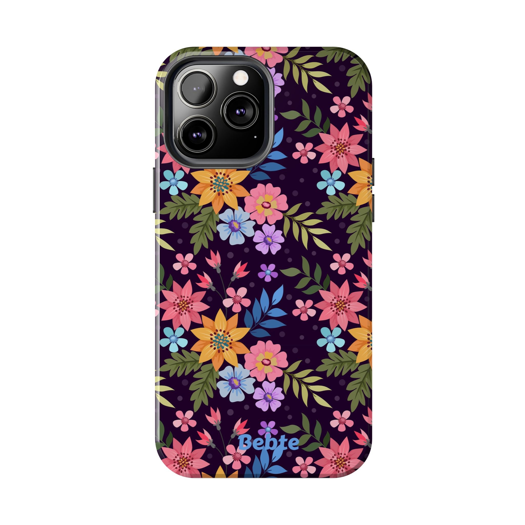 iPhone & Samsung Tough Phone Case  — Floral, Colorful, Garden Protective Phone Cover #8590327742647