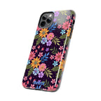 iPhone & Samsung Tough Phone Case  — Floral, Colorful, Garden Protective Phone Cover #8590327742647