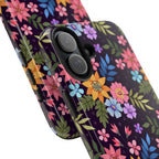 iPhone & Samsung Tough Phone Case  — Floral, Colorful, Garden Protective Phone Cover #8590327742647