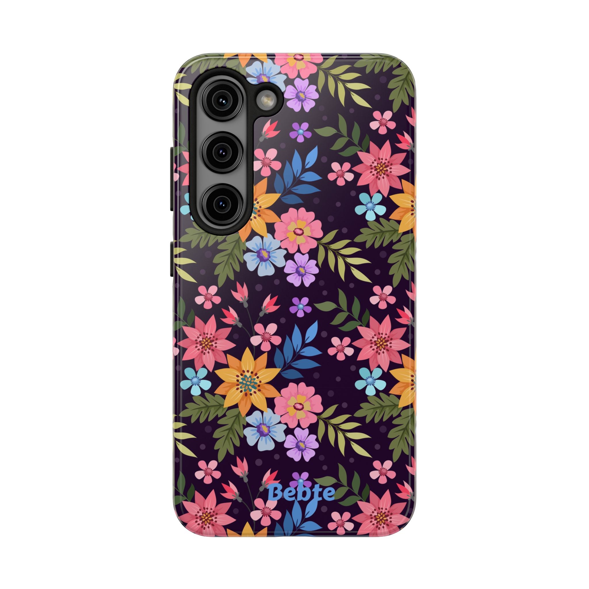iPhone & Samsung Tough Phone Case  — Floral, Colorful, Garden Protective Phone Cover #8590327742647