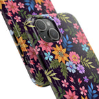 iPhone & Samsung Tough Phone Case  — Floral, Colorful, Garden Protective Phone Cover #8590327742647