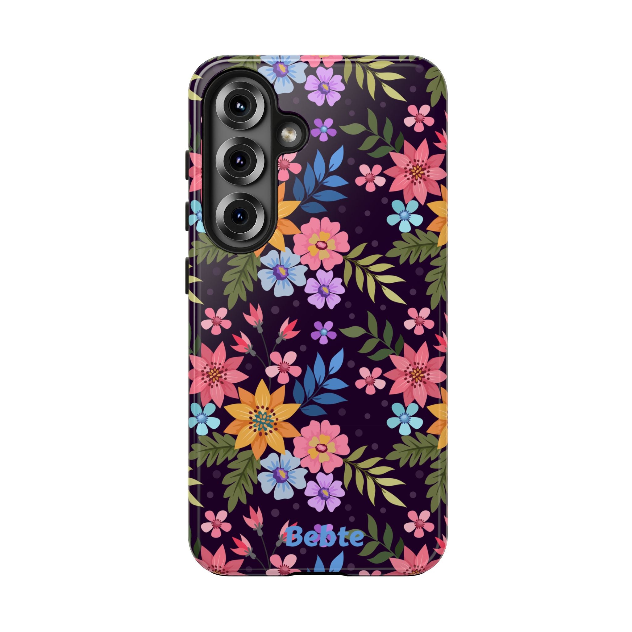 iPhone & Samsung Tough Phone Case  — Floral, Colorful, Garden Protective Phone Cover #8590327742647