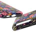 iPhone & Samsung Tough Phone Case  — Floral, Colorful, Garden Protective Phone Cover #8590327742647