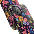 iPhone & Samsung Tough Phone Case  — Floral, Colorful, Garden Protective Phone Cover #8590327742647