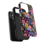 iPhone & Samsung Tough Phone Case  — Floral, Colorful, Garden Protective Phone Cover #8590327742647