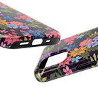 iPhone & Samsung Tough Phone Case  — Floral, Colorful, Garden Protective Phone Cover #8590327742647