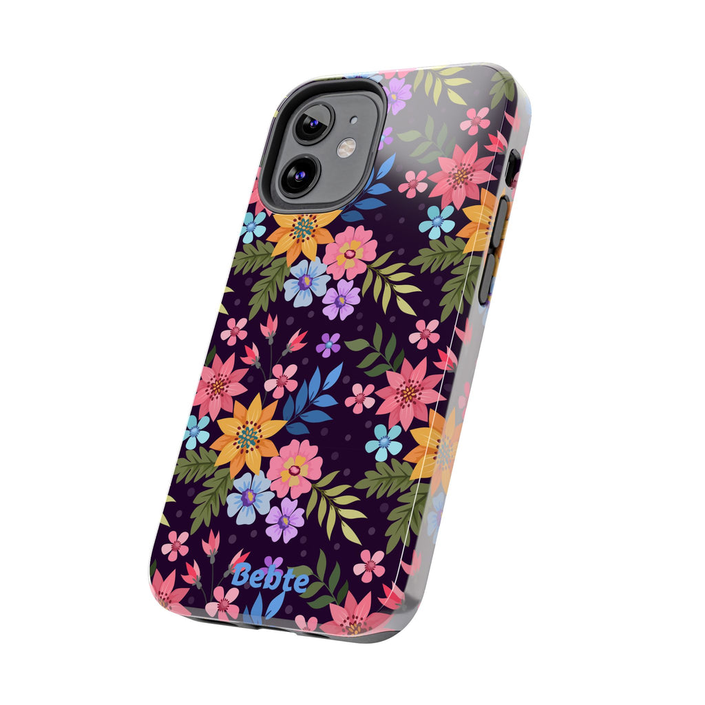 iPhone & Samsung Tough Phone Case  — Floral, Colorful, Garden Protective Phone Cover #8590327742647