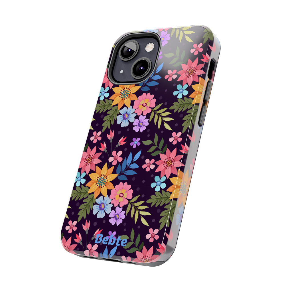 iPhone & Samsung Tough Phone Case  — Floral, Colorful, Garden Protective Phone Cover #8590327742647