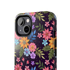 iPhone & Samsung Tough Phone Case  — Floral, Colorful, Garden Protective Phone Cover #8590327742647