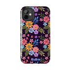 iPhone & Samsung Tough Phone Case  — Floral, Colorful, Garden Protective Phone Cover #8590327742647