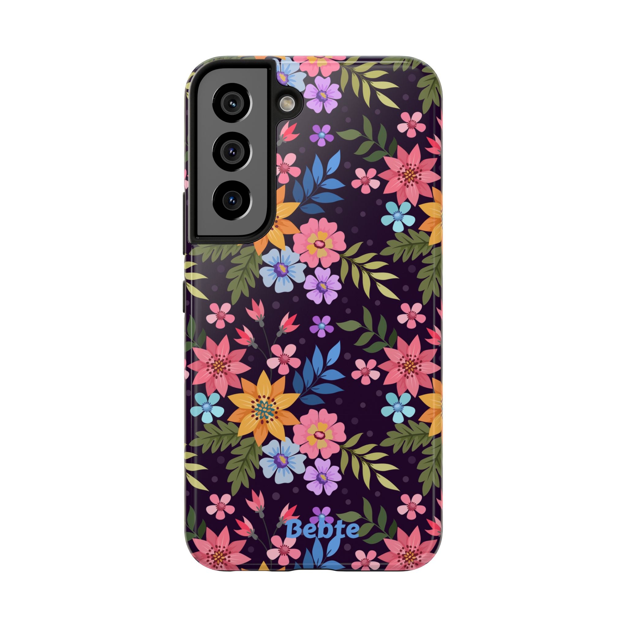 iPhone & Samsung Tough Phone Case  — Floral, Colorful, Garden Protective Phone Cover #8590327742647