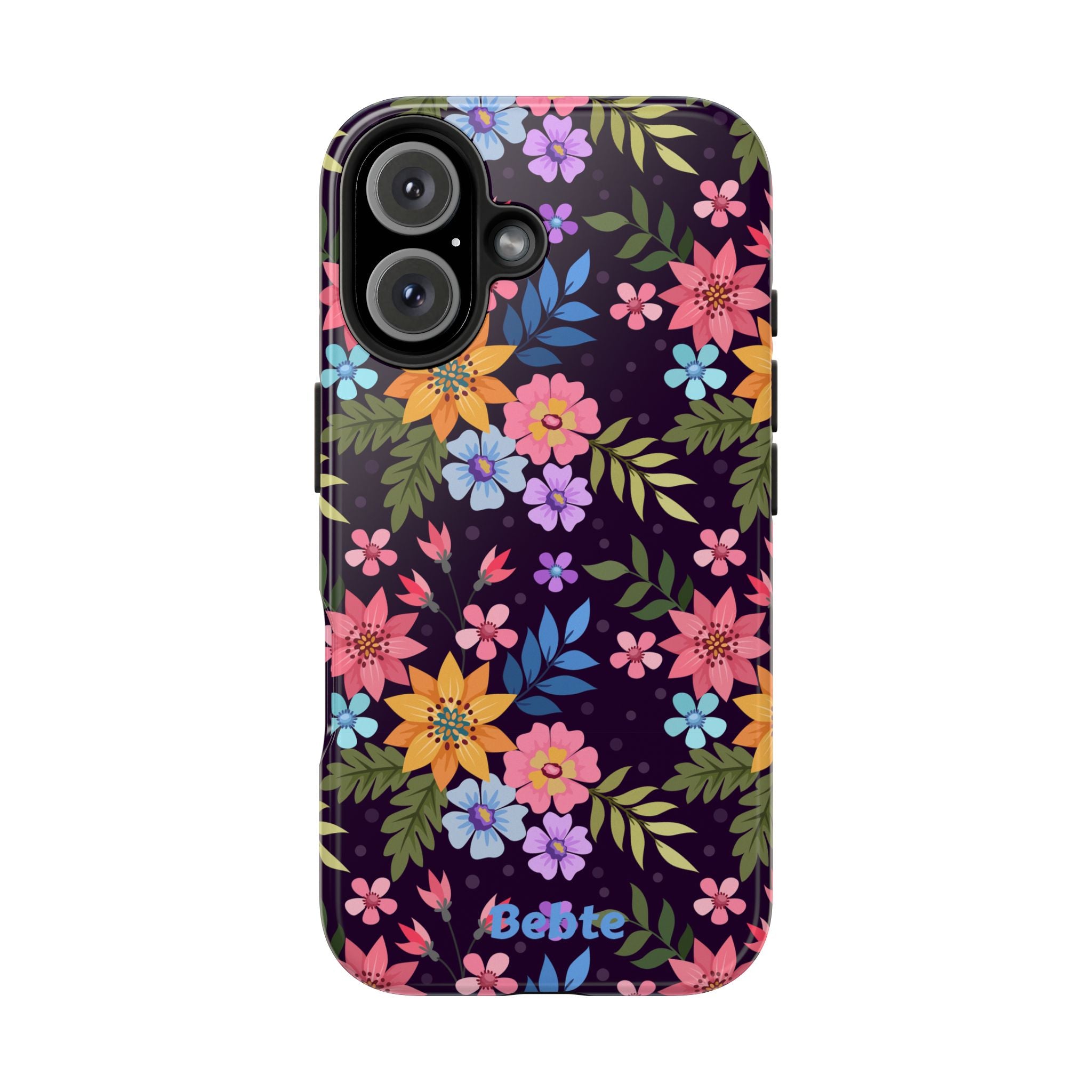 iPhone & Samsung Tough Phone Case  — Floral, Colorful, Garden Protective Phone Cover #8590327742647